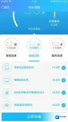 《QQ》等级加速新规是什么？每日空间访客超10人加0.5天