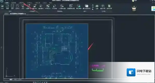 浩辰CAD看图王怎么把图纸从竖向变横向_图纸方向调整教程分享