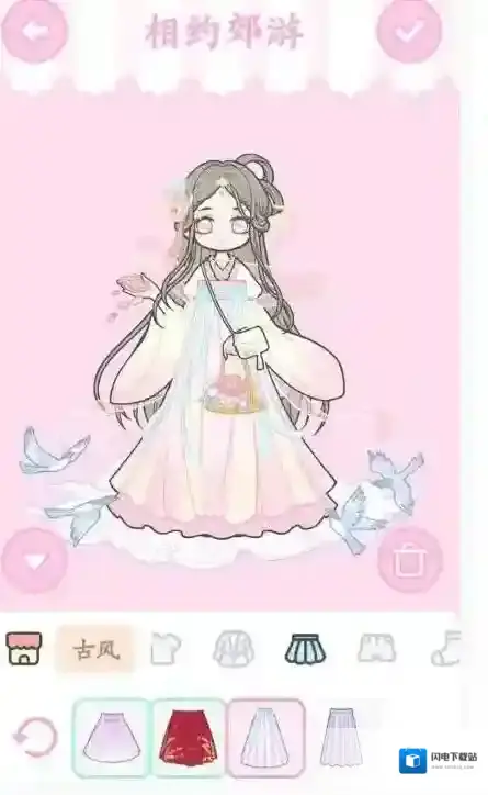 《装扮少女》剧情模式第四章–4-5相约郊游搭配攻略