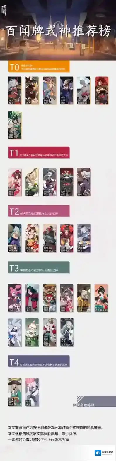 阴阳师百闻牌式神强度推荐榜 节奏榜排名一图流攻略