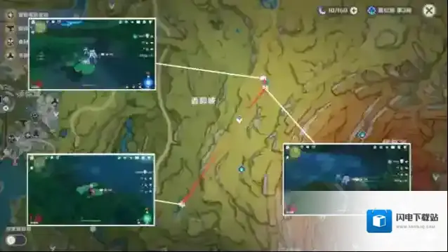 原神提纳里莱伊拉突破材料月莲收集路线